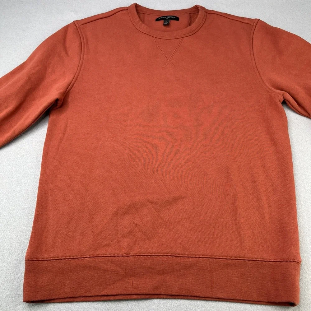 Banana Republic Cotton Blend Midweight Crewneck Sweatshirt (Men's Medium)